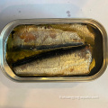 Vente chaude sardine halal en conserve dans l&#39;huile de 2 à 5 pc